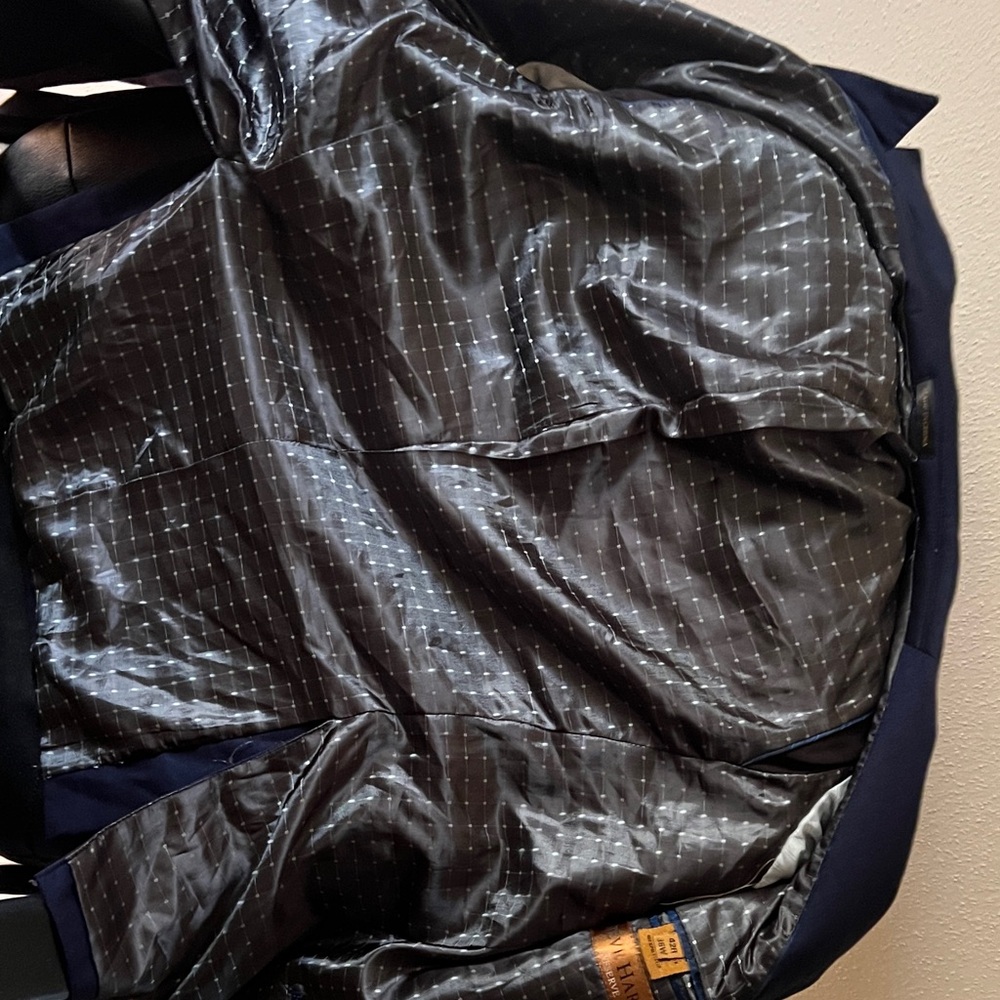 Men's Classic Navy Bomber Jacket